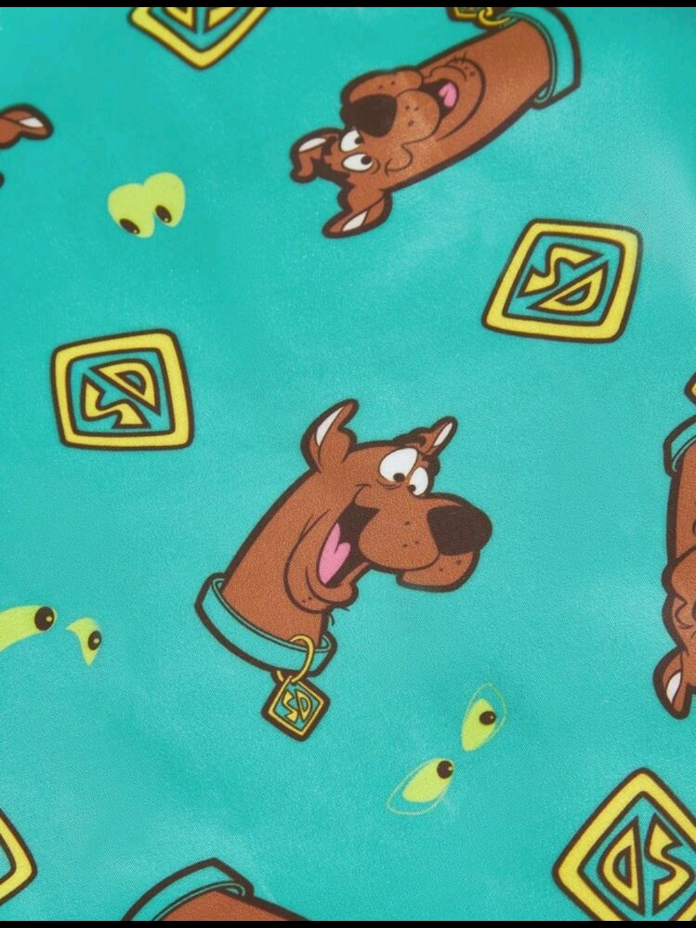 Scooby-Doo Teal Reusable Tote Bag - Character Print - Picture 4 of 6